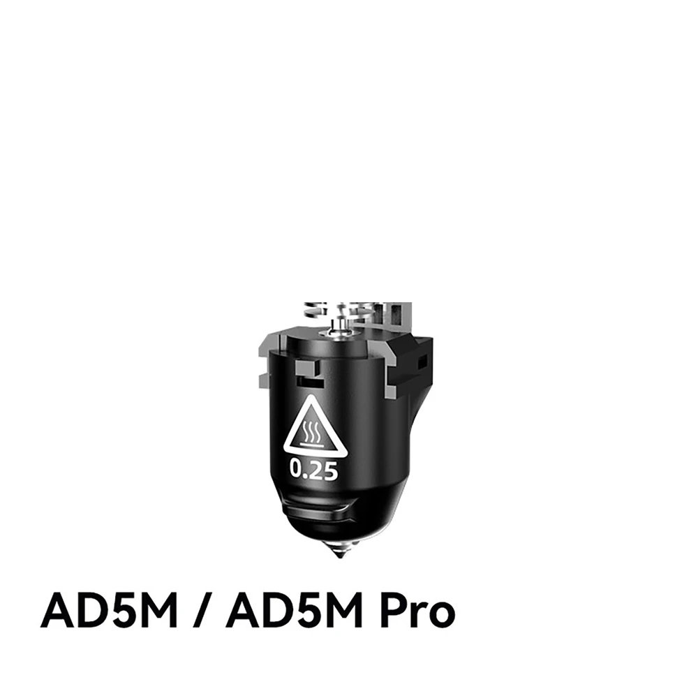 For Flashforge Adventurer AD5M nozzle/5M Pro Nozzle Kit Assembly Hotend 0.25/0.4/0.6/0.8mm High Speed Nozzle 3d Printer Part
For Flashforge Adventurer AD5M nozzle/5M Pro Nozzle Kit Assembly Hotend 0.25/0.4/0.6/0.8mm High Speed Nozzle 3d Printer Part