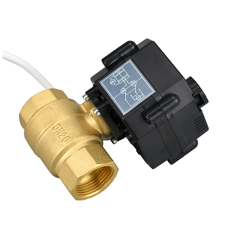 Шаровой кран с электроприводом из латуни 1/2'', 3/4'', 1'' DC12V/DC24V, водонепроницаемый IP65, с ручным переключателем
Шаровой кран с электроприводом из латуни 1/2'', 3/4'', 1'' DC12V/DC24V, водонепроницаемый IP65, с ручным переключателем