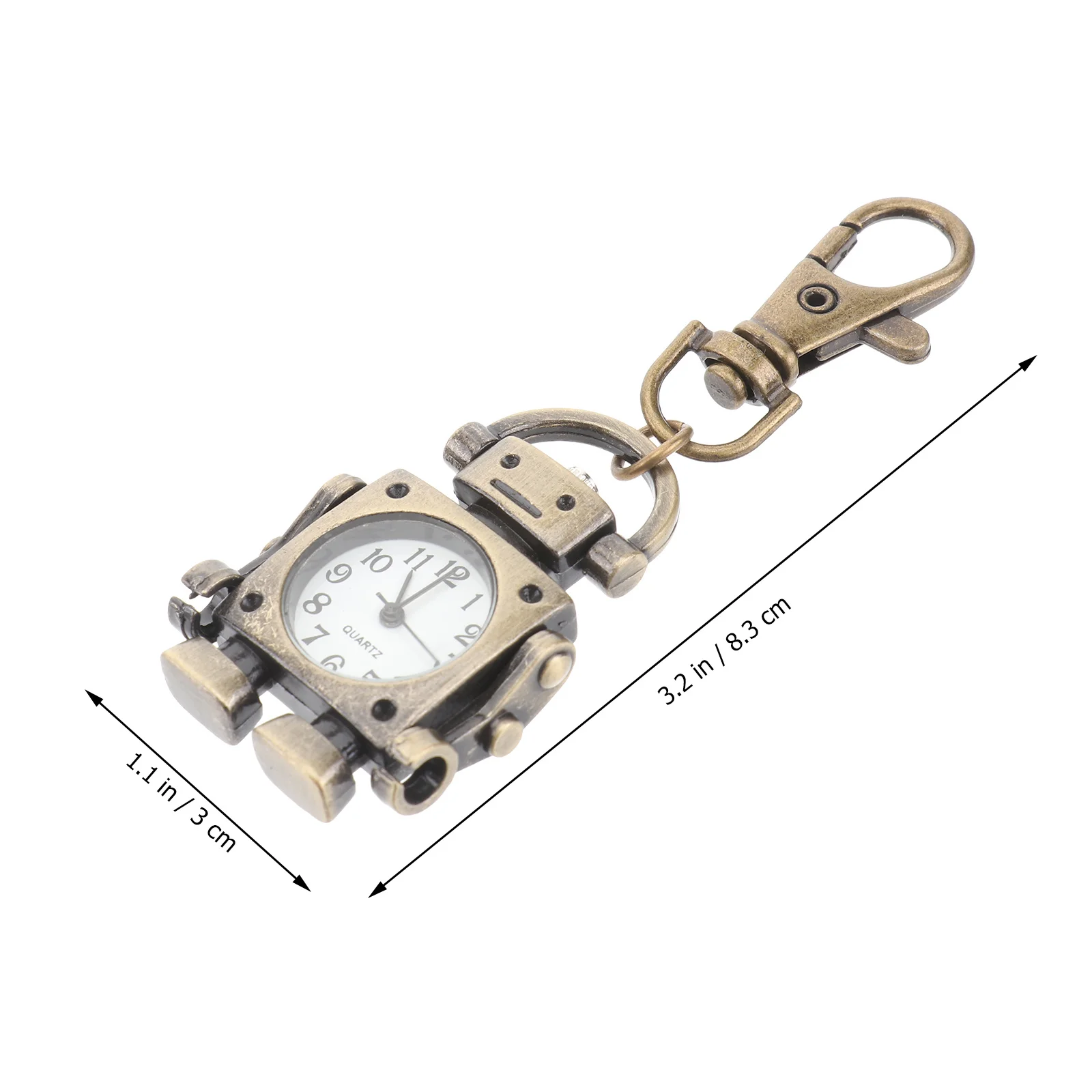 1 set 1 Set Shaped Keychain Vintage Pocket Watch Vintage Key Ring Pendant Clock Key Ring For Handbag Backpack Retro Accessory
1 set 1 Set Shaped Keychain Vintage Pocket Watch Vintage Key Ring Pendant Clock Key Ring For Handbag Backpack Retro Accessory