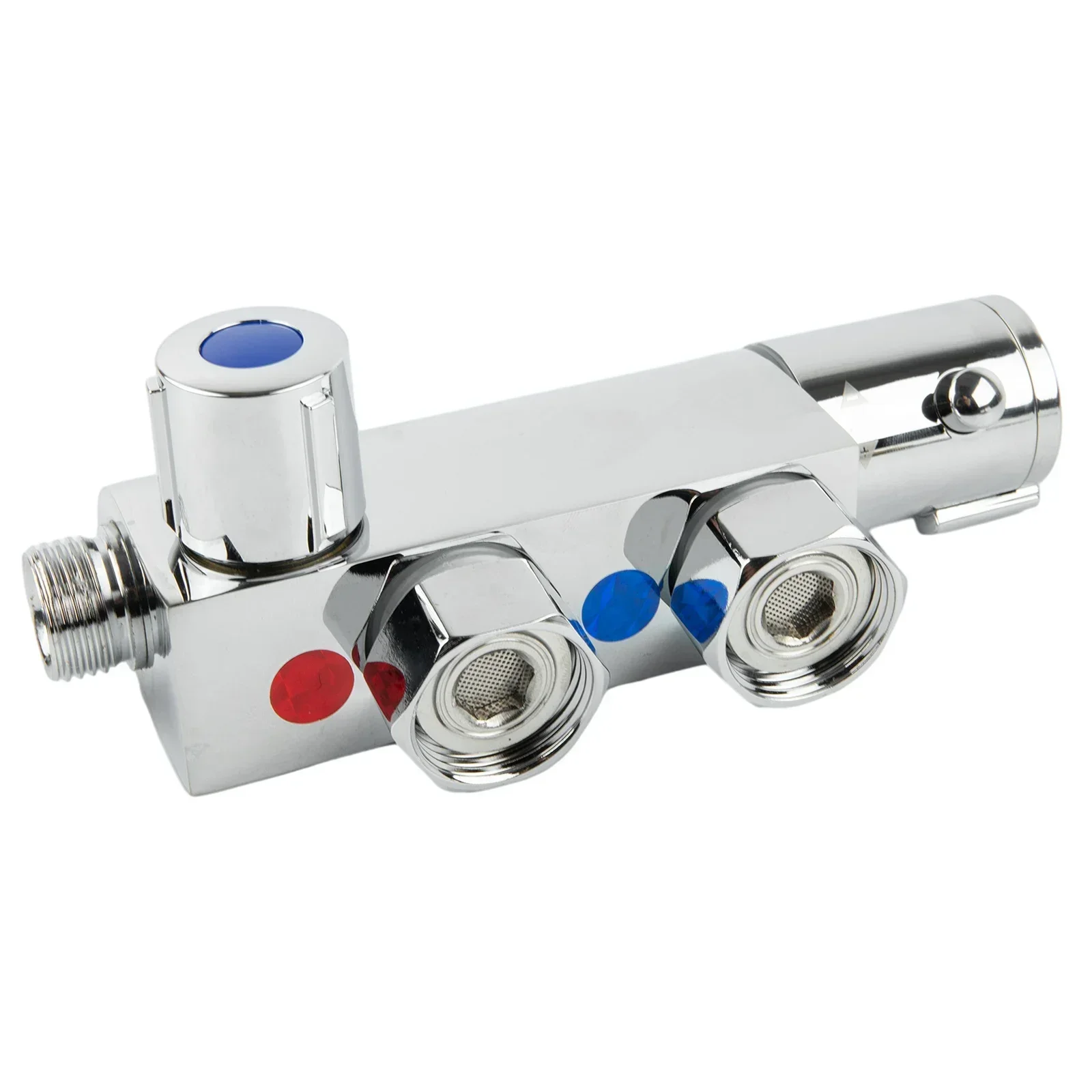 Thermostatic Shower Mixer Valve For Caravan Toilet Spray Gun Cold And Hot Regulating Thermostatic Valve Home Bathroom Tool
Thermostatic Shower Mixer Valve For Caravan Toilet Spray Gun Cold And Hot Regulating Thermostatic Valve Home Bathroom Tool