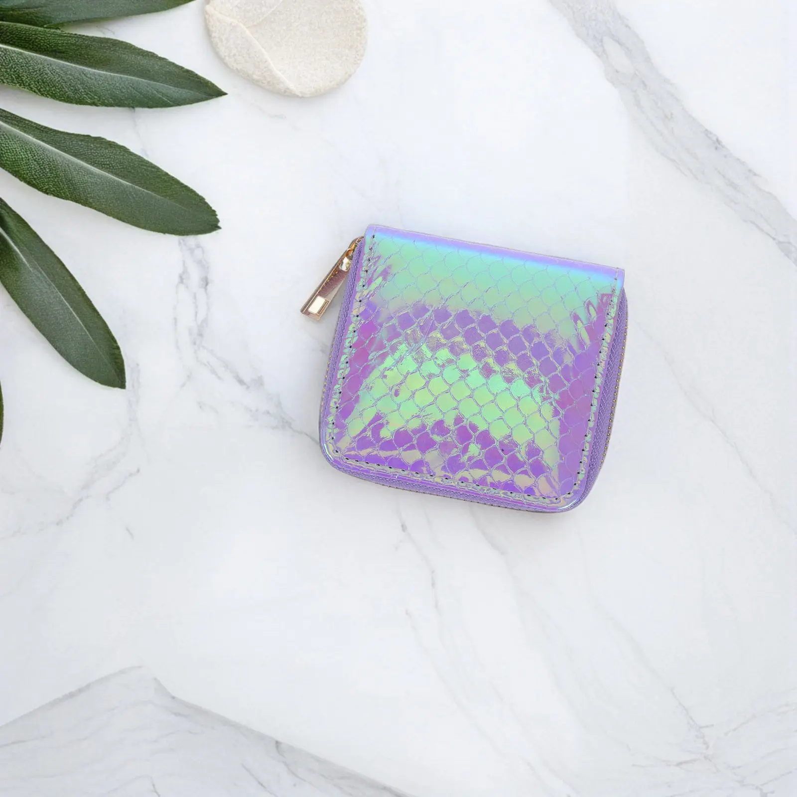 Slim Purple Mermaid Pattern Coin Purse Small Wallet Zippered Lightweight PU Storage Bag for Women Trendy Accessory Gift
Slim Purple Mermaid Pattern Coin Purse Small Wallet Zippered Lightweight PU Storage Bag for Women Trendy Accessory Gift