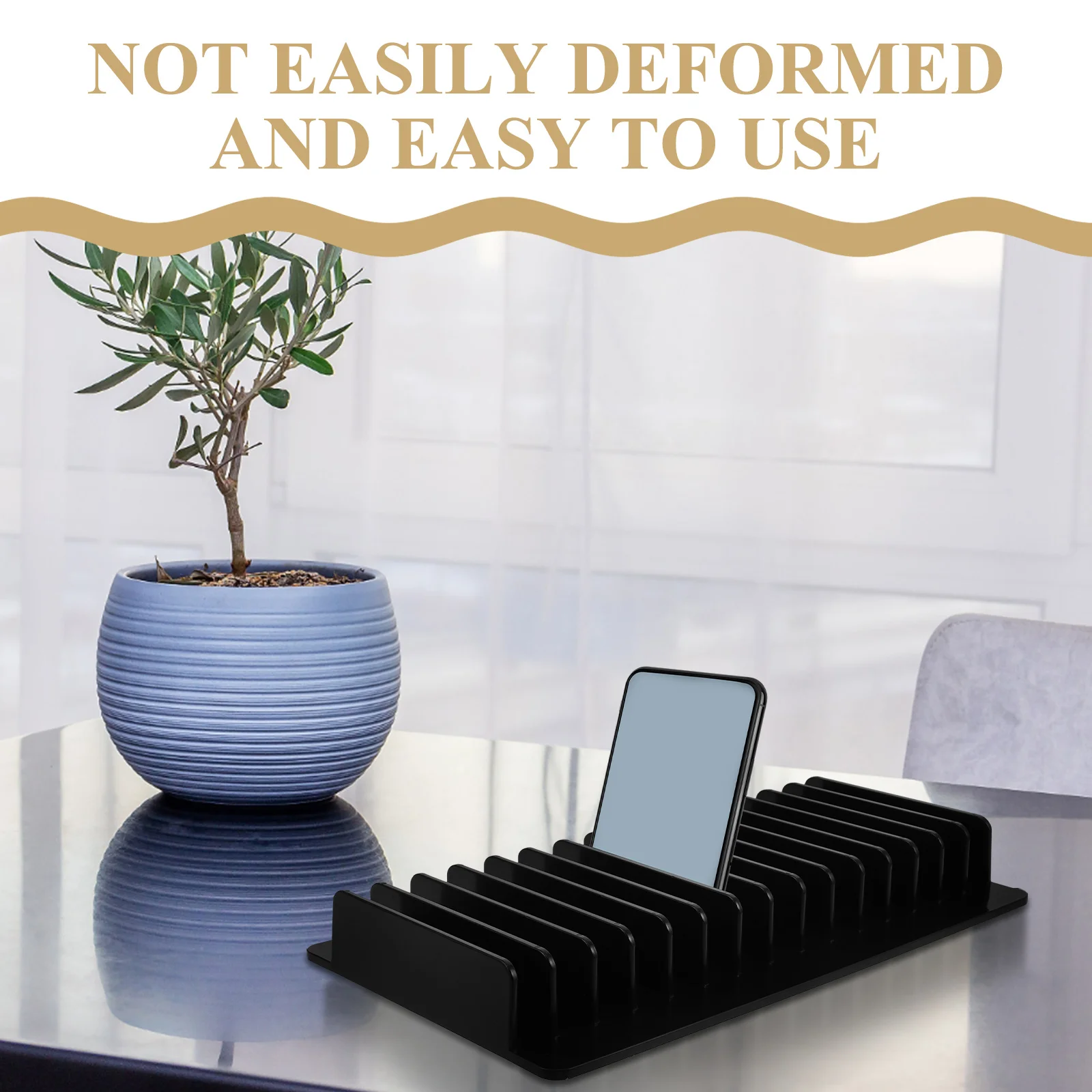 Mobile Phone Storage Box Black Plastic Office Classroom Multi slots ganizer Space saving Desk Sundries Container Headphones
Mobile Phone Storage Box Black Plastic Office Classroom Multi slots ganizer Space saving Desk Sundries Container Headphones