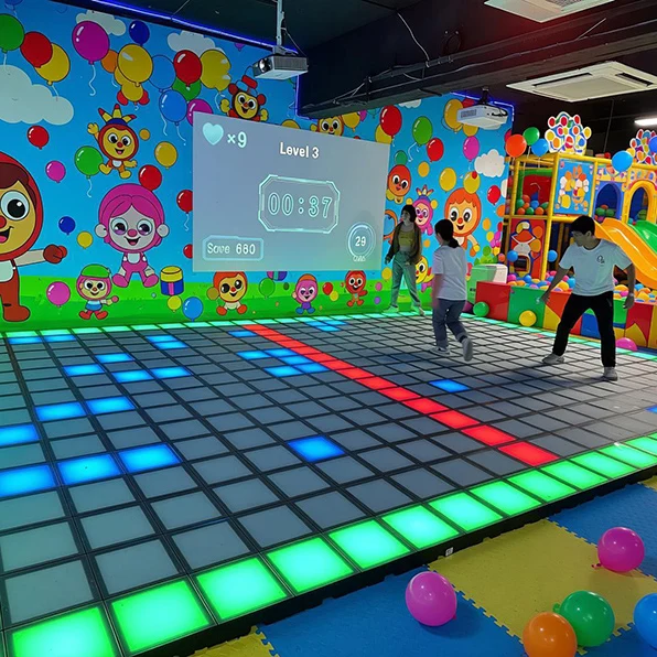 LED Interactive Floor Game System - Jumping Grid Light Game for Kids Adults Party Entertainment
LED Interactive Floor Game System - Jumping Grid Light Game for Kids Adults Party Entertainment