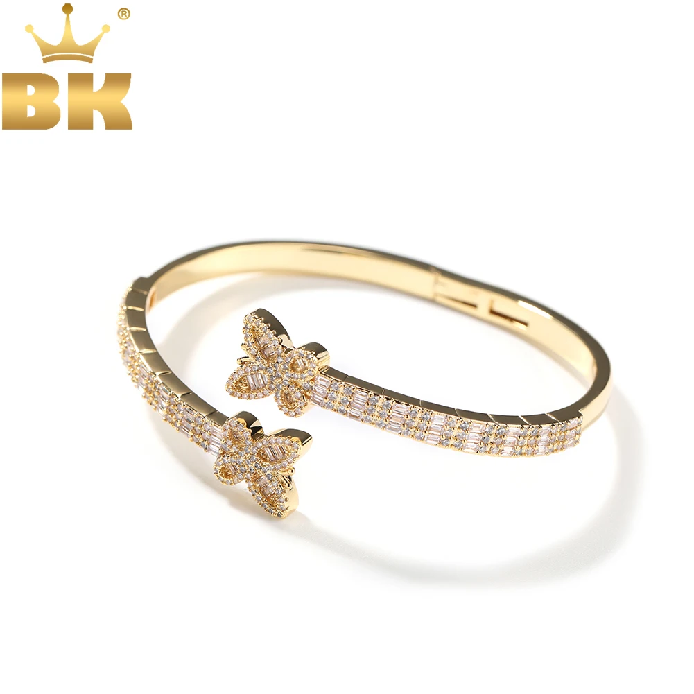 Браслет-Бабочка BLING KING с микро-инкрустацией, украшение с кубическим цирконием в стиле хип-хоп, роскошный подарок для женщин
Браслет-Бабочка BLING KING с микро-инкрустацией, украшение с кубическим цирконием в стиле хип-хоп, роскошный подарок для женщин