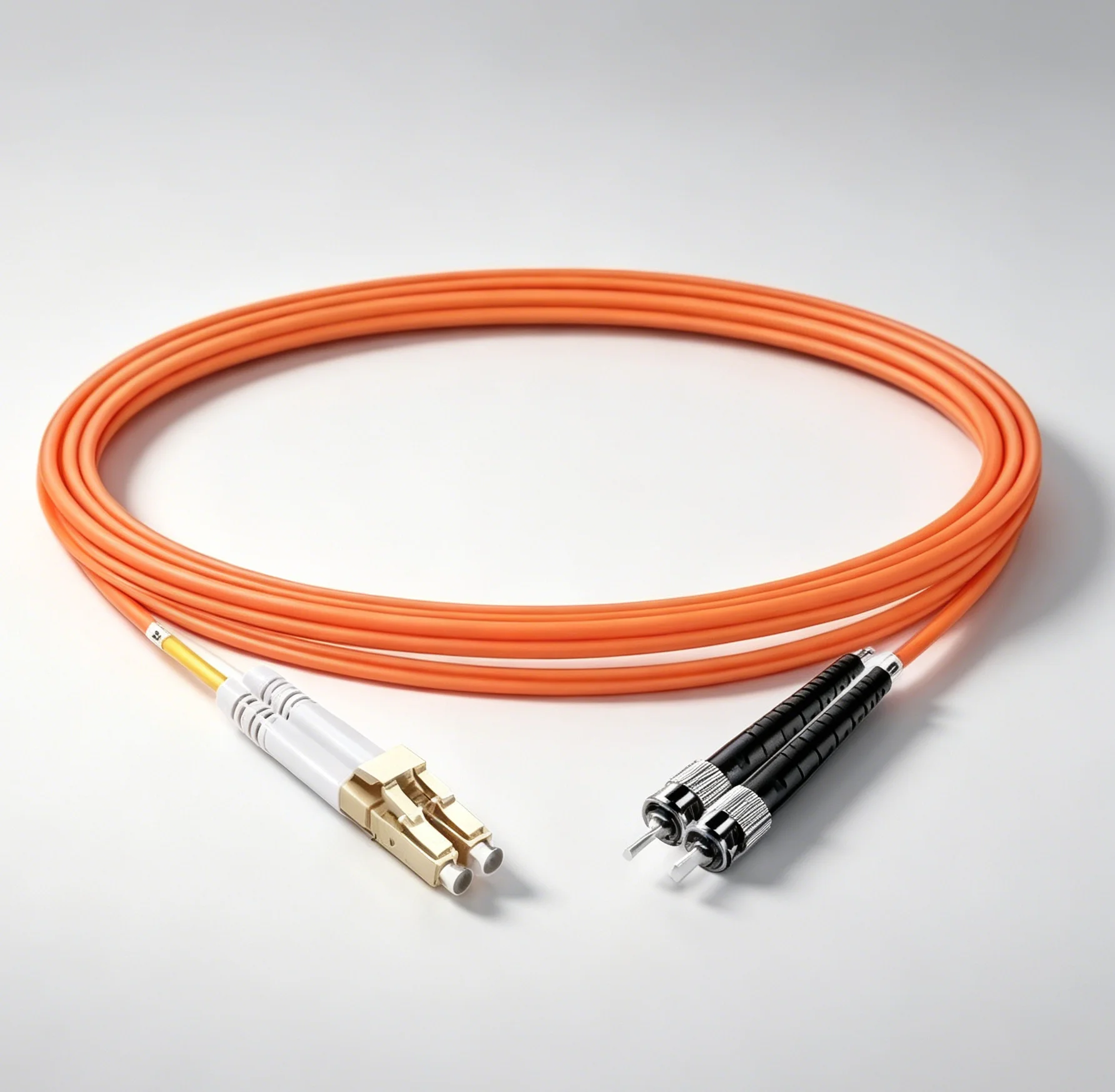 Duplex OM2 Multimode LC UPC to ST UPC LZSH 2.0mm Fiber Optic Cable
Duplex OM2 Multimode LC UPC to ST UPC LZSH 2.0mm Fiber Optic Cable