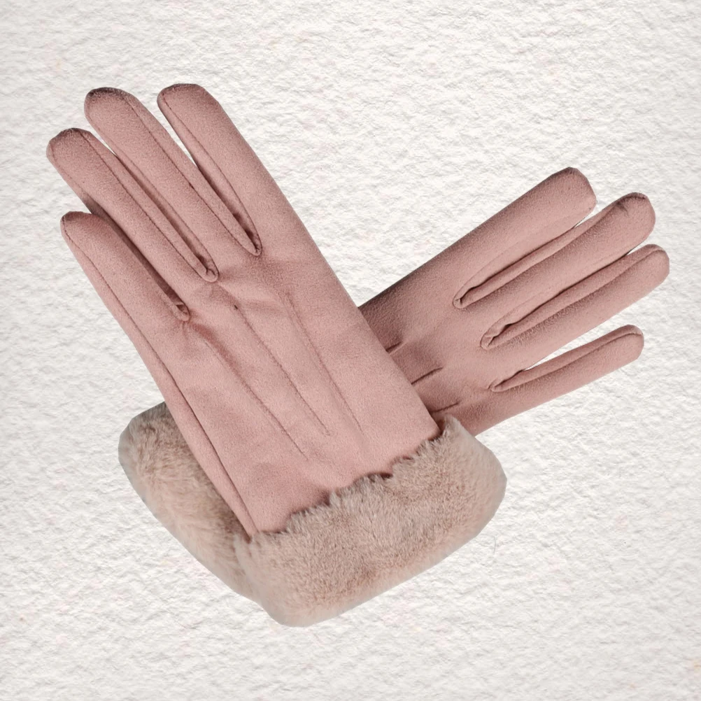 Touch Screen Warm Gloves Womans Winter Suede Autumn and Women Keep Women's Stylish
Touch Screen Warm Gloves Womans Winter Suede Autumn and Women Keep Women's Stylish