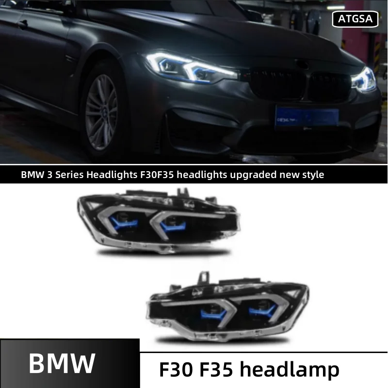 Автомобильные фары для BMW 3/4 Series 2013-2015 Фары F30F35 Модернизированные новые стильные светодиодные фары Plug and Play
Автомобильные фары для BMW 3/4 Series 2013-2015 Фары F30F35 Модернизированные новые стильные светодиодные фары Plug and Play