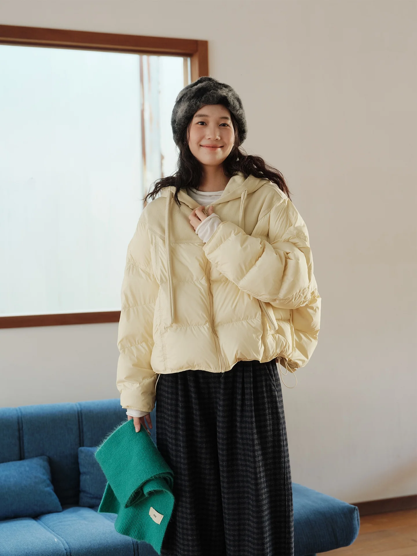 Yellow Women's ort Puffer Jaet Hooded Du down Coat Warm Casual Sle Regular Fit White Du Feather Winter Outerwear
Yellow Women's ort Puffer Jaet Hooded Du down Coat Warm Casual Sle Regular Fit White Du Feather Winter Outerwear