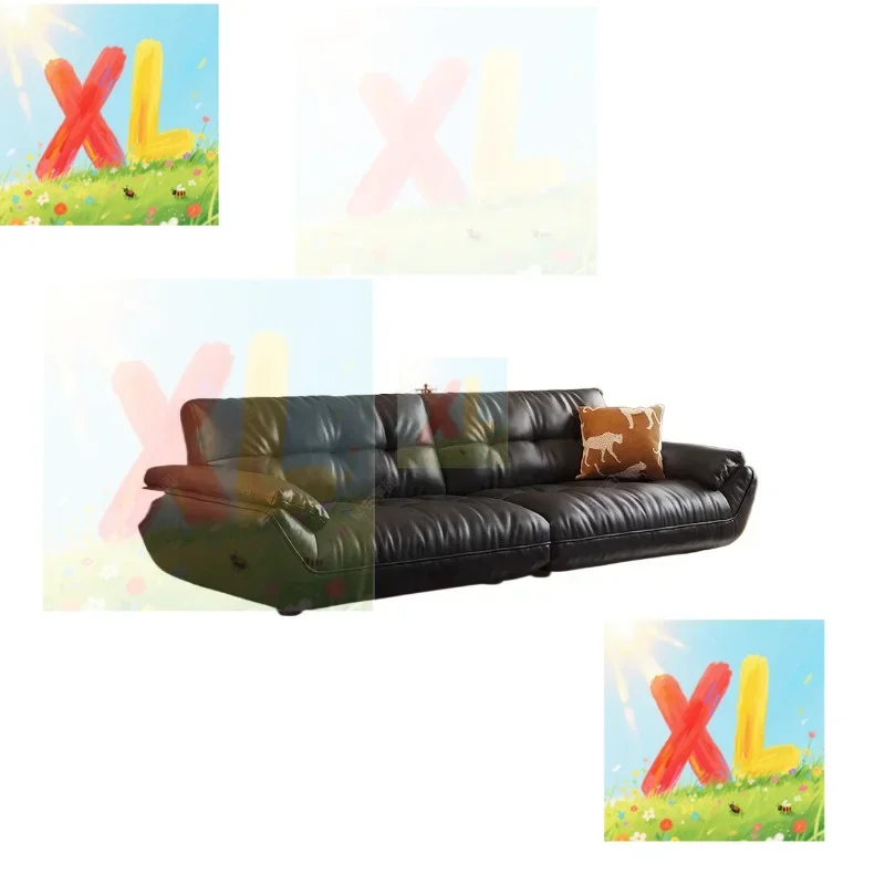 Simple modern leather sofa first layer cowhide Italian minimalist light luxury straight row down sailboat cloud sofa living room
Simple modern leather sofa first layer cowhide Italian minimalist light luxury straight row down sailboat cloud sofa living room