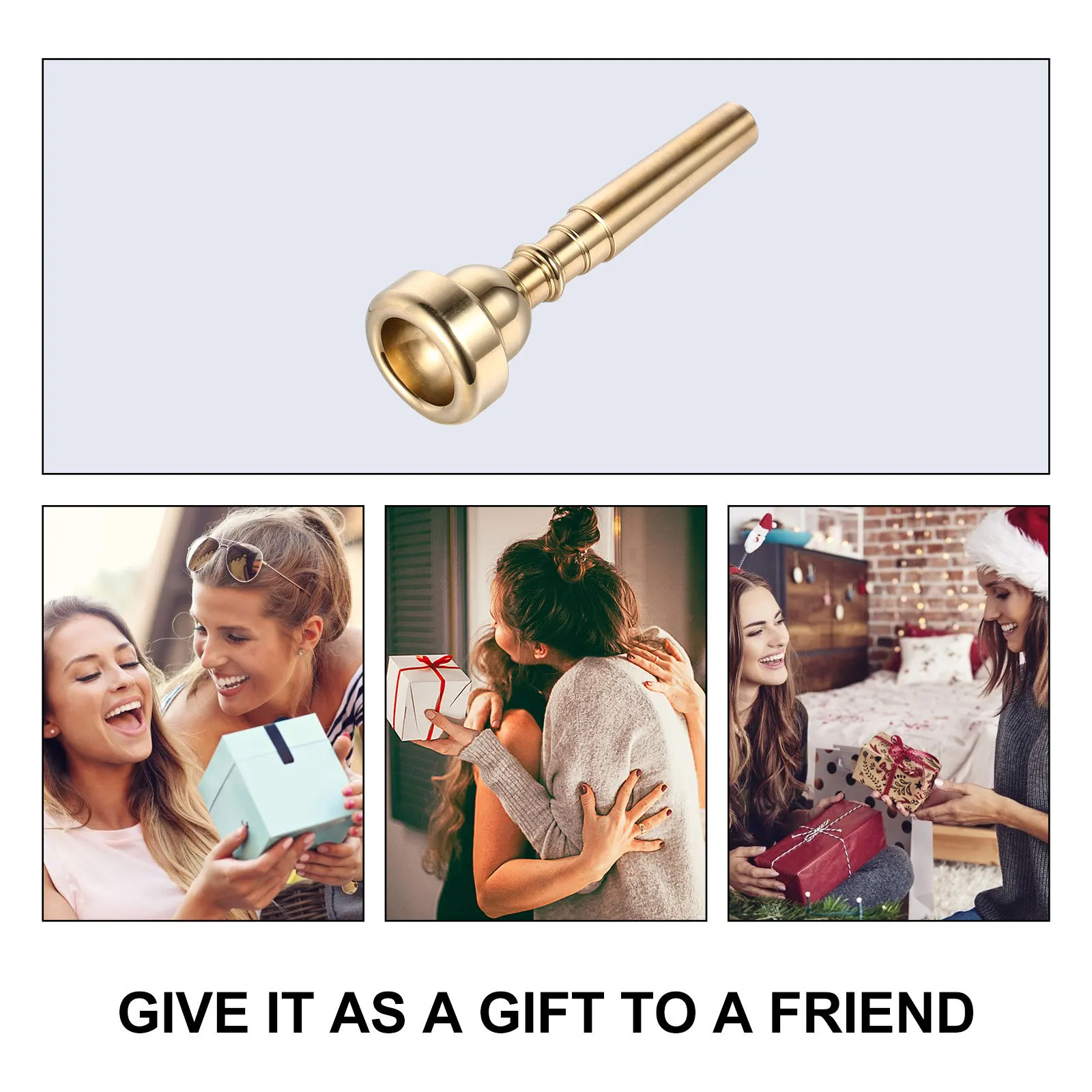 Trumpet Mouth Compact Size Mouthpiece Replacement Musical Instruments Accessories Lightweight Copper
Trumpet Mouth Compact Size Mouthpiece Replacement Musical Instruments Accessories Lightweight Copper