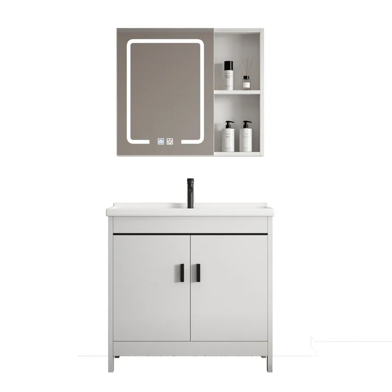 bathroom cabinet rock slab countertop smart mirror cabinet combination balcony ceramic laundry basin with washboard
bathroom cabinet rock slab countertop smart mirror cabinet combination balcony ceramic laundry basin with washboard