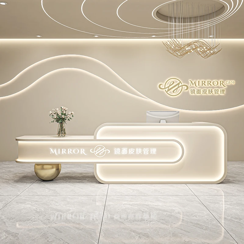 Bistro Simple Bar Counter Cabinet Trendy Modern Nordic Reception Desks Elegant Princess Escritorio Para Oficina Unique Furniture
Bistro Simple Bar Counter Cabinet Trendy Modern Nordic Reception Desks Elegant Princess Escritorio Para Oficina Unique Furniture
