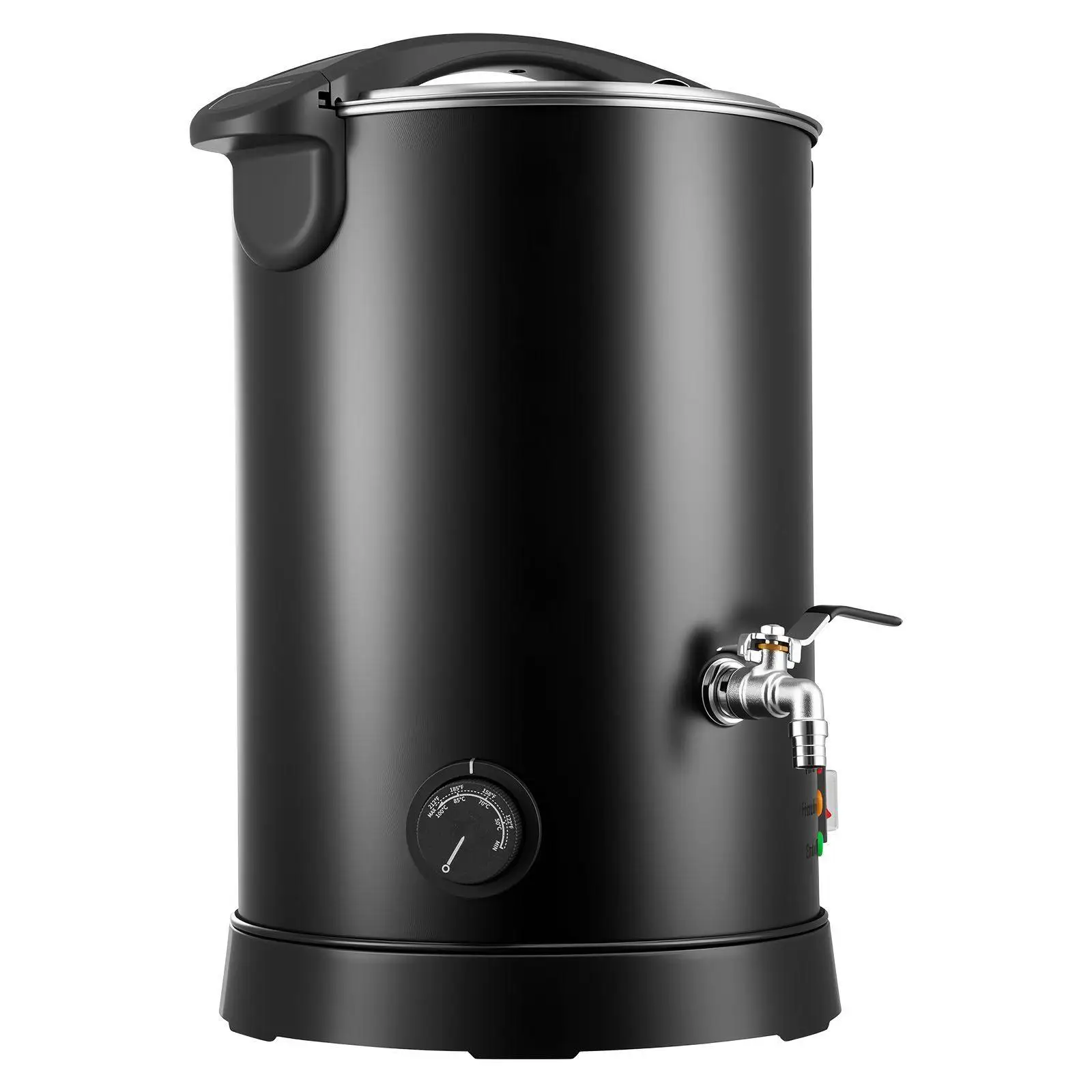 10.6qt Electric Wax Pot 1100W Heater 86°F-230°F Regulated Temperature Hourglass Base Heated Pour Spout for Craft Makers
10.6qt Electric Wax Pot 1100W Heater 86°F-230°F Regulated Temperature Hourglass Base Heated Pour Spout for Craft Makers