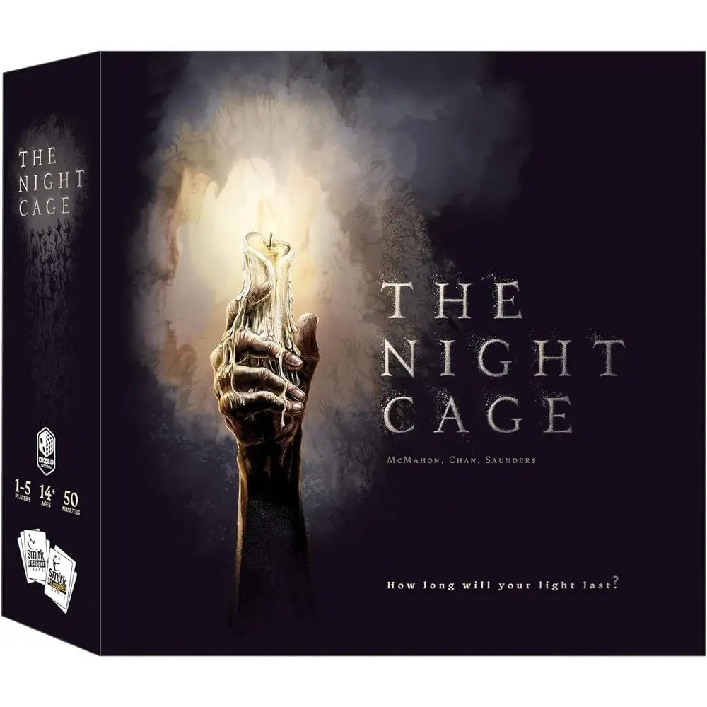 The Night Cage by Smirk and Dagger | Cooperative Candlelit Hr Strategy Game | Tile Laying Labyrinth Ese Adventure or 1 to 5 Play
The Night Cage by Smirk and Dagger | Cooperative Candlelit Hr Strategy Game | Tile Laying Labyrinth Ese Adventure or 1 to 5 Play