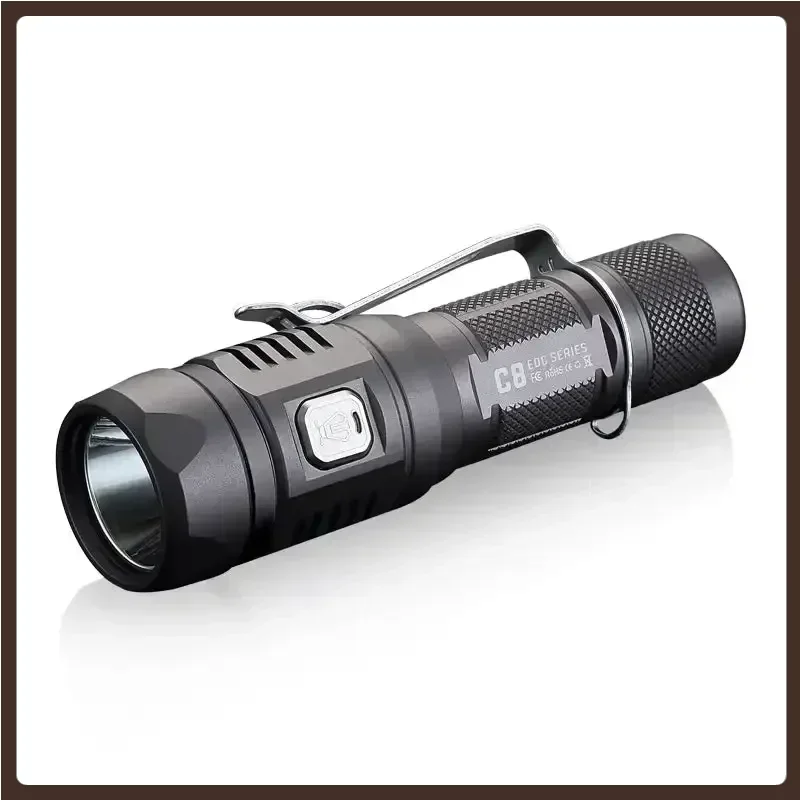 Jetbeam C8 PRO Outdoor Flashlight Edc Mini Flashlights Rechargeable Portable Led Torch Light lampe
Jetbeam C8 PRO Outdoor Flashlight Edc Mini Flashlights Rechargeable Portable Led Torch Light lampe