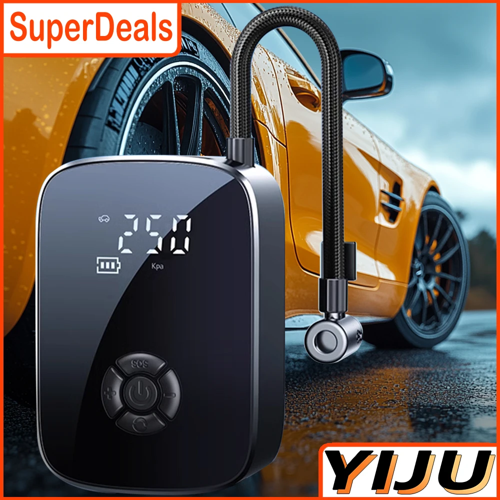 Автомобильный беспроводной воздушный насос 160PSI портативный электрический накачивание шин для автомобиля велосипед мотоцикл воздушный компрессор надувной быстрая доставка
Автомобильный беспроводной воздушный насос 160PSI портативный электрический накачивание шин для автомобиля велосипед мотоцикл воздушный компрессор надувной быстрая доставка