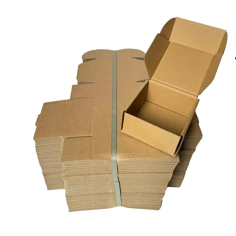 Small Shipping Boxes Set of 100 Brown Corrugated Cardboard Mailer Boxes for Packaging Small Business Craft Gifts Products
Small Shipping Boxes Set of 100 Brown Corrugated Cardboard Mailer Boxes for Packaging Small Business Craft Gifts Products