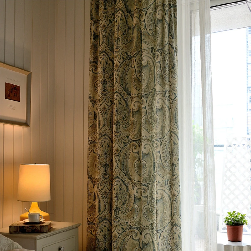 Modern Minimalist Polyester-cotton Printed Curtains for Living Dining Room Vintage Decoration for Bedroom Opaque Window Curtain
Modern Minimalist Polyester-cotton Printed Curtains for Living Dining Room Vintage Decoration for Bedroom Opaque Window Curtain
