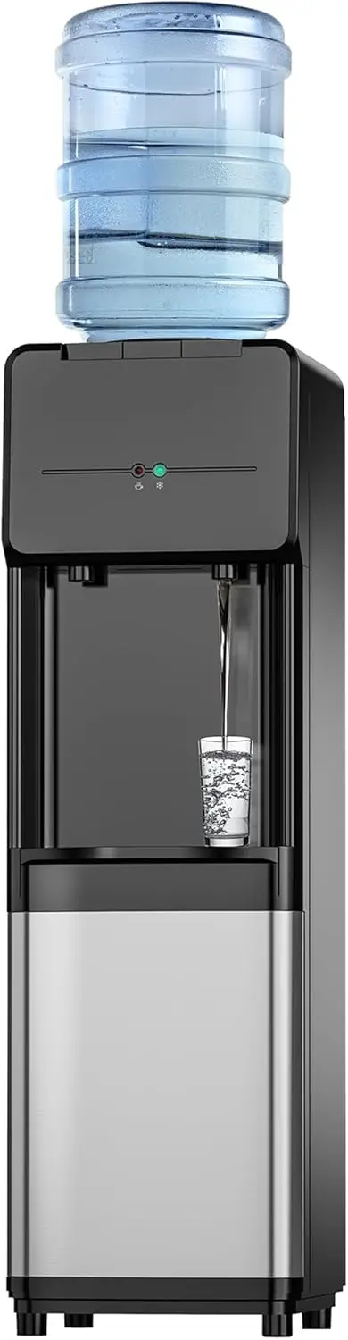 Hot & Cold Water Dispenser, Top Loading Water Dispenser for 3 or 5 Gallon Bottles, Top Loading Hot & Cold Water Dispensor with C
Hot & Cold Water Dispenser, Top Loading Water Dispenser for 3 or 5 Gallon Bottles, Top Loading Hot & Cold Water Dispensor with C
