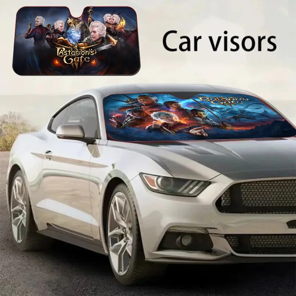 Baldurs Gate 3 Windshield Sunshade Customized Aluminium Foil Car Window Windscreen Cover Sunscreen Curtain
Baldurs Gate 3 Windshield Sunshade Customized Aluminium Foil Car Window Windscreen Cover Sunscreen Curtain