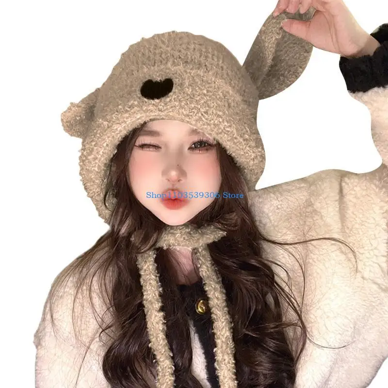 400A Girls Bear Hat Y2K Furry Ears Hat Furry Bear Gifts Warm Winter Hat
400A Girls Bear Hat Y2K Furry Ears Hat Furry Bear Gifts Warm Winter Hat