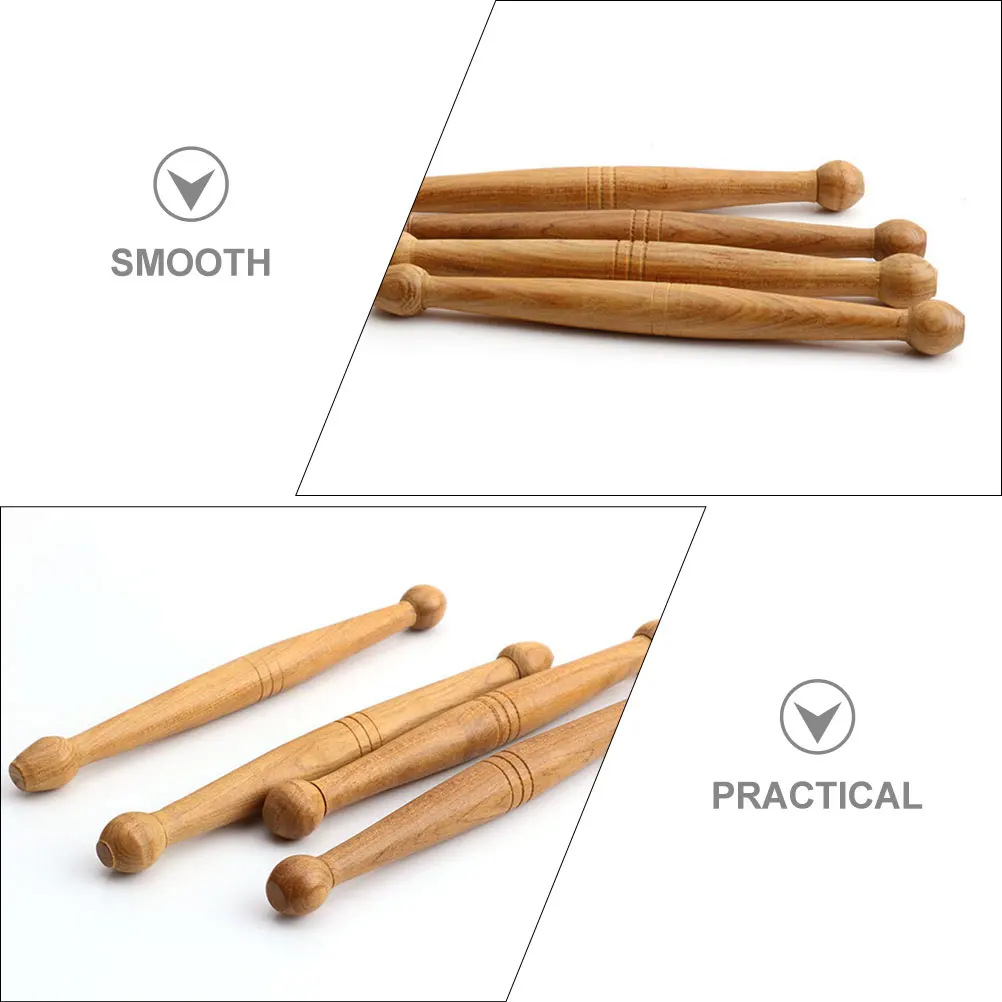 5pcs Wooden Multipurpose Wooden Massage Roller Body Massage Sticks Foot H Head Acupoint Tools Long Surface
5pcs Wooden Multipurpose Wooden Massage Roller Body Massage Sticks Foot H Head Acupoint Tools Long Surface