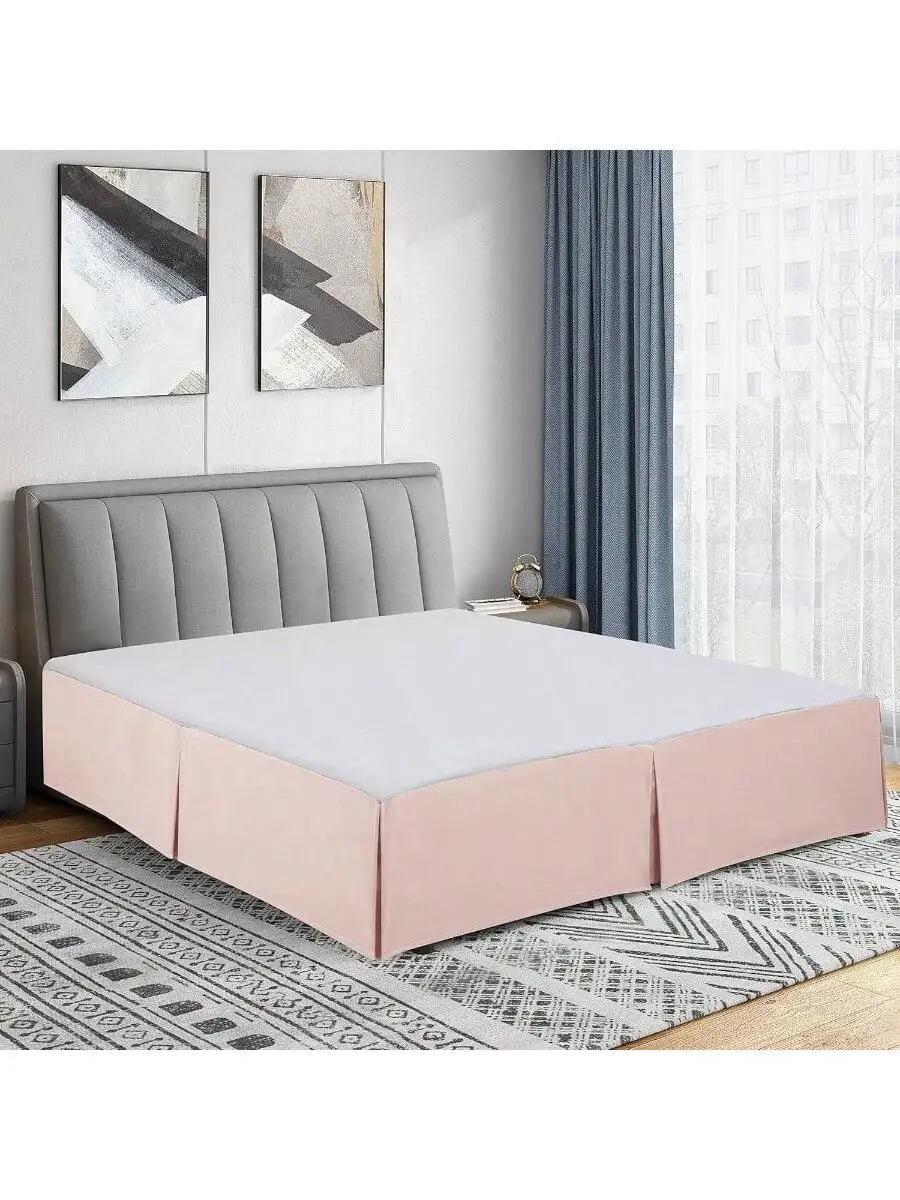 Double Brushed Microfiber Pleated Bed Skirt Ultra Soft Fade Wrinkle Resistant One Size
Double Brushed Microfiber Pleated Bed Skirt Ultra Soft Fade Wrinkle Resistant One Size