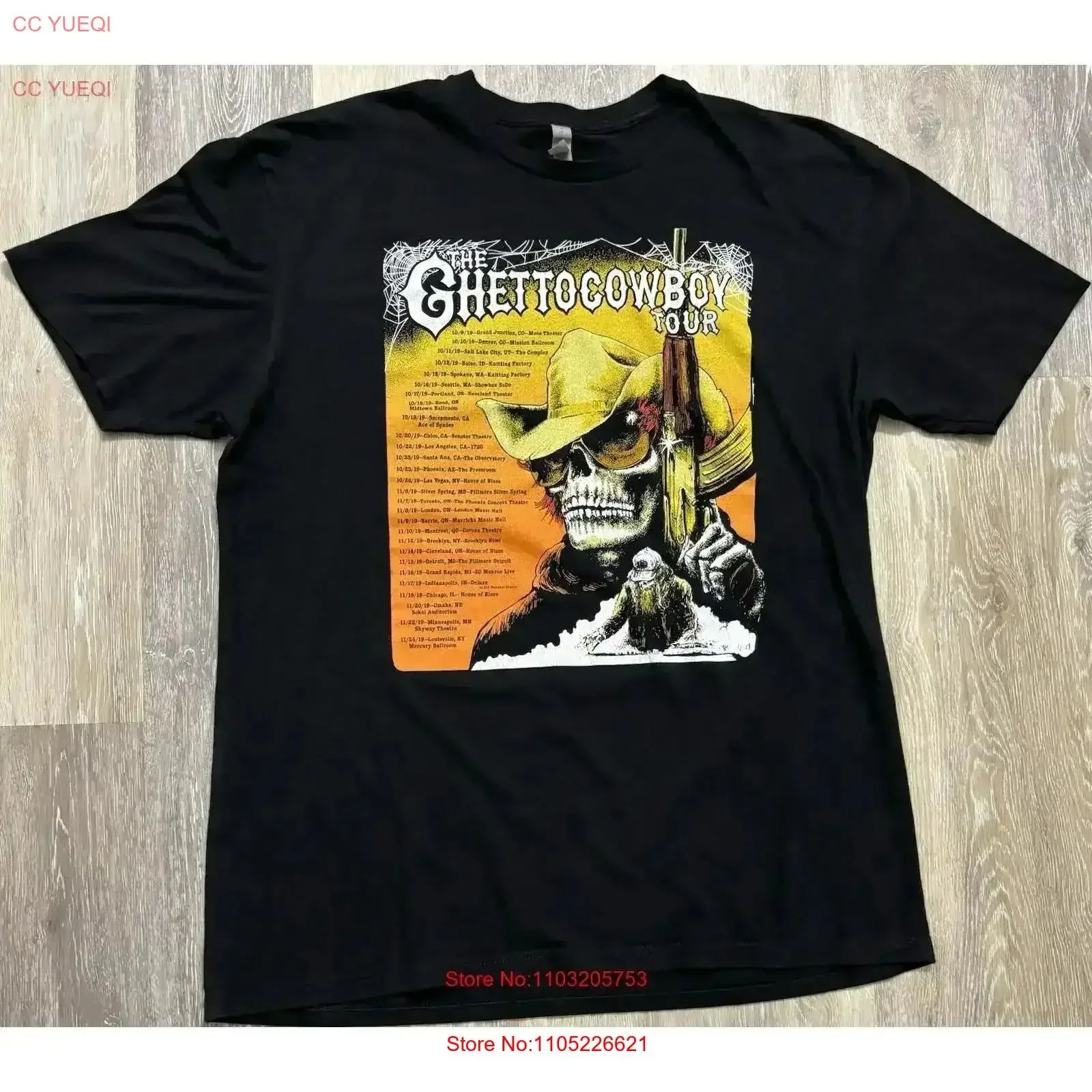 Yelawolf Ghetto Cowboy US Tour T Shirt XL Slumerican GHETTOCOWBOY Concert vintage Washed Soft streetwear Top For Everyday Wear
Yelawolf Ghetto Cowboy US Tour T Shirt XL Slumerican GHETTOCOWBOY Concert vintage Washed Soft streetwear Top For Everyday Wear