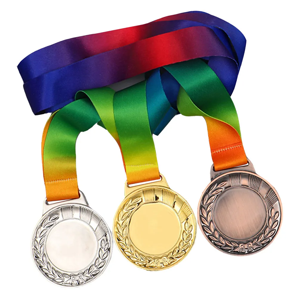 3Pcs Premium Metal Winner Medals for Kids Sports Day Competition Awards Gold Silver Bronze Prize Ribbons Included Children Medal
3Pcs Premium Metal Winner Medals for Kids Sports Day Competition Awards Gold Silver Bronze Prize Ribbons Included Children Medal