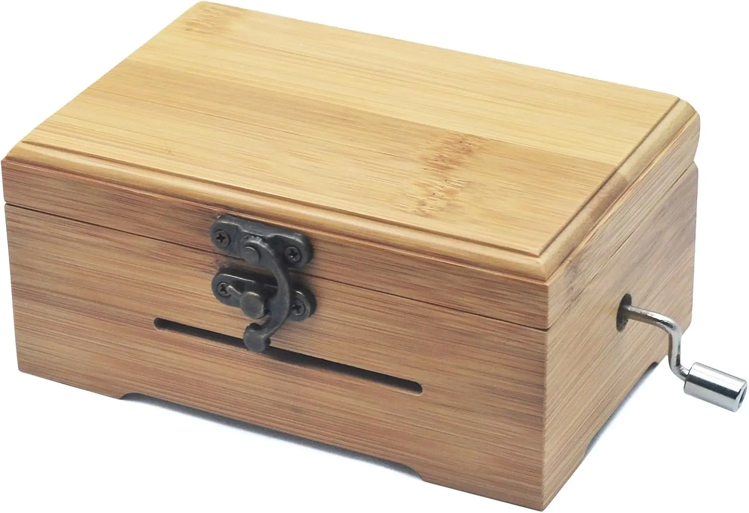 DIY Hand Crank Music Box Kit with 30 Notes, Copper Gear & Bamboo Box - Create Your Own Melodies
DIY Hand Crank Music Box Kit with 30 Notes, Copper Gear & Bamboo Box - Create Your Own Melodies