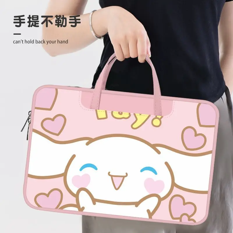 Sanrio Hello Kitty Laptop Bag Cinnamoroll Cute Large Capacity Tablet Organizer Cartoon Handbag Laptop Case 11in 13in 14in 16in
Sanrio Hello Kitty Laptop Bag Cinnamoroll Cute Large Capacity Tablet Organizer Cartoon Handbag Laptop Case 11in 13in 14in 16in