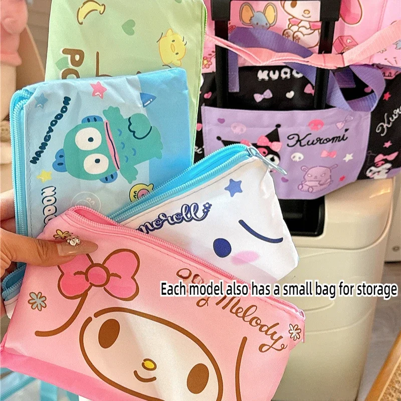 Cartoon New Sanrio Foldable Travel Storage Bag Clothes Luggagee Part Cinnamoroll Kuromi My Melody Hangyodon Crossbody Bag
Cartoon New Sanrio Foldable Travel Storage Bag Clothes Luggagee Part Cinnamoroll Kuromi My Melody Hangyodon Crossbody Bag