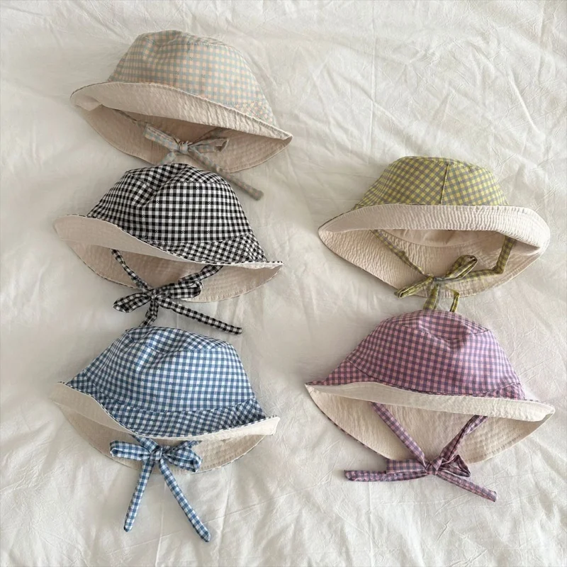 2026 Summer New Plain Kids Bucket Hat checkered print Soft Thin Boys Girls All Match Outdoor Fisherman Hat
2026 Summer New Plain Kids Bucket Hat checkered print Soft Thin Boys Girls All Match Outdoor Fisherman Hat