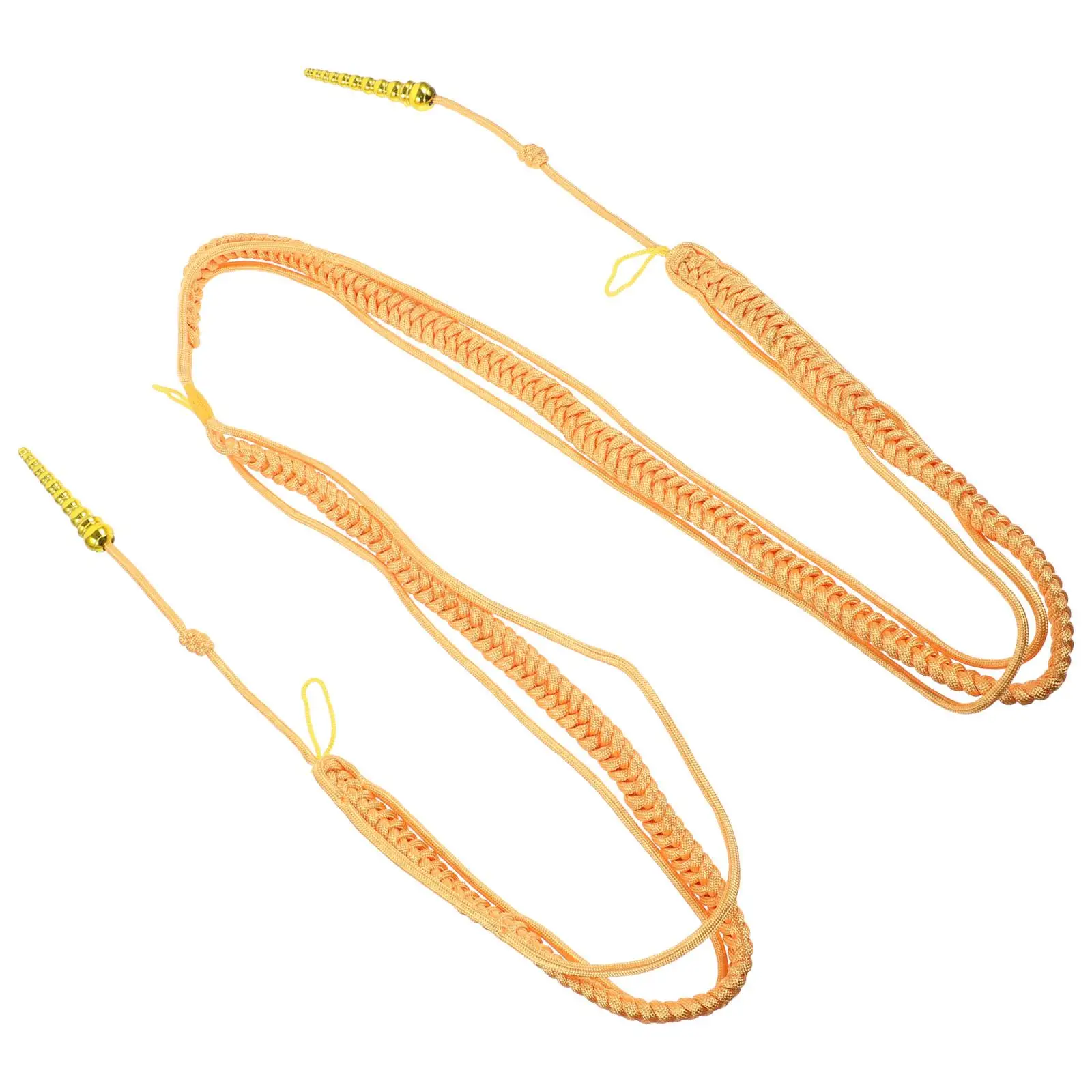 Gold Aiguillette Shoulder Epaulets Braided Cord Decoration Women Men Uniform Clothing Long Yellow Plastic Pendant
Gold Aiguillette Shoulder Epaulets Braided Cord Decoration Women Men Uniform Clothing Long Yellow Plastic Pendant