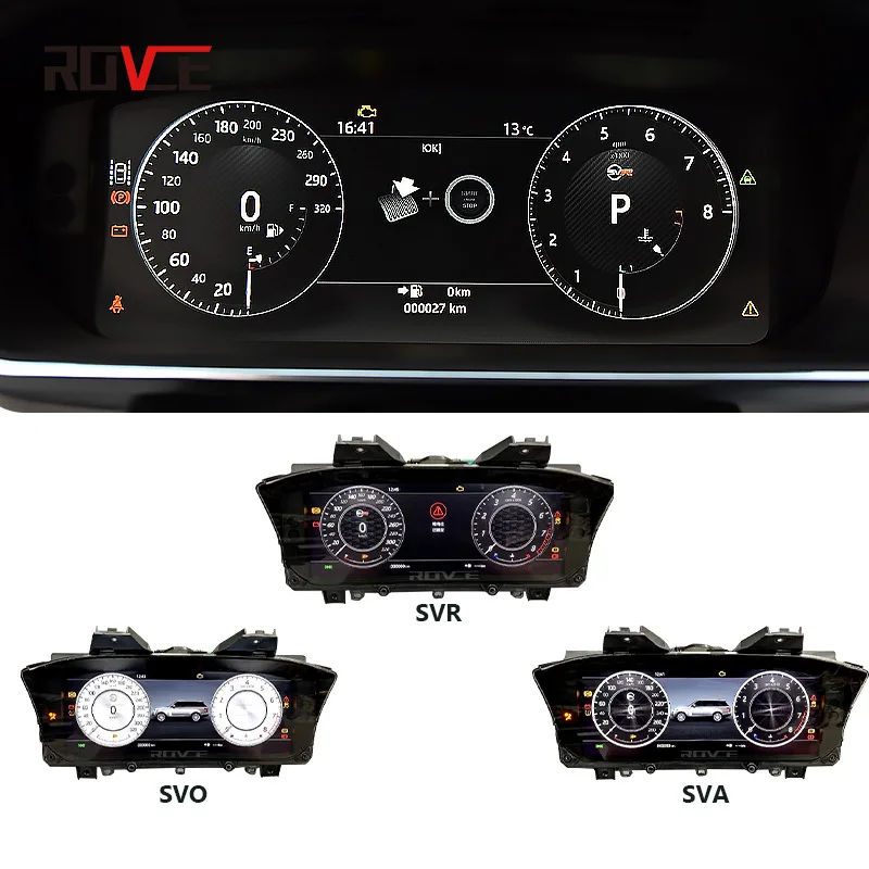 Applicable to 2013-2017 Range Rover Executive, Range Rover Sport, old model replaced by new LCD meter
Applicable to 2013-2017 Range Rover Executive, Range Rover Sport, old model replaced by new LCD meter