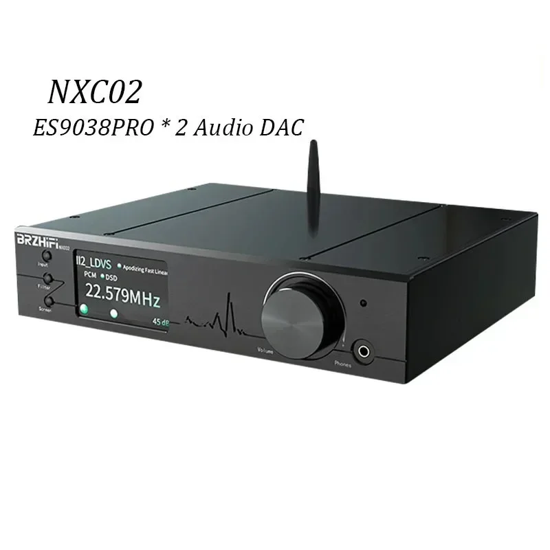 Полнобалансный аудиодекодер HIFI, двойной ЦАП ES9038PRO QCC5125 Bluetooth 5,1, аудиофильский аудиодекодер DSD512, 384 кГц AMANERO USB
Полнобалансный аудиодекодер HIFI, двойной ЦАП ES9038PRO QCC5125 Bluetooth 5,1, аудиофильский аудиодекодер DSD512, 384 кГц AMANERO USB