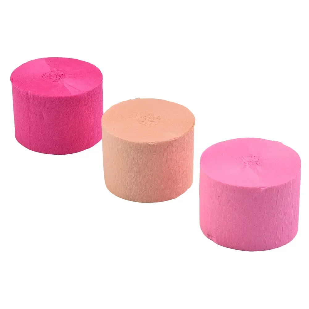Party Streamers Crepe Paper 3 Rolls 4.5x25M Art Colors Craft Decorations Fun Activities High-Quality Materials
Party Streamers Crepe Paper 3 Rolls 4.5x25M Art Colors Craft Decorations Fun Activities High-Quality Materials