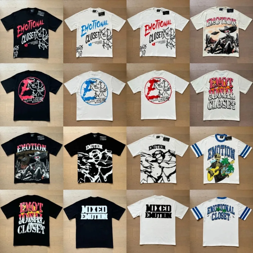 2025 One Day Shipped Out MIXED EMOTION T-shirt Men Couple American High Street Fashion Trend Various Styles Colorful Print Tees
2025 One Day Shipped Out MIXED EMOTION T-shirt Men Couple American High Street Fashion Trend Various Styles Colorful Print Tees