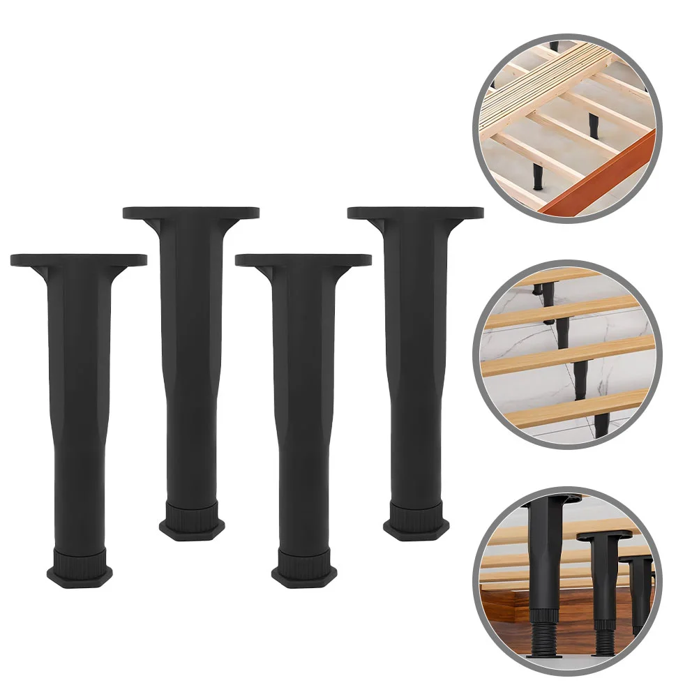 6 Pcs Bed Frame Support Legs Black Plastic Adjustable Height Replacement Sturdy T Shaped Design Stable Easy Install Furniture
6 Pcs Bed Frame Support Legs Black Plastic Adjustable Height Replacement Sturdy T Shaped Design Stable Easy Install Furniture