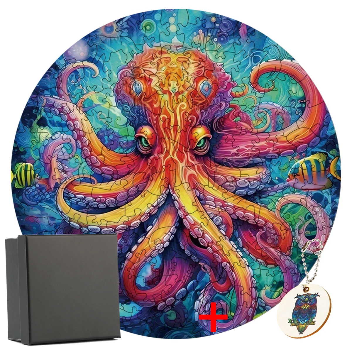 Octopus Animal Wooden Puzzle Hell Difficulty DIY Crafts Jigsaw for Kids Educational Gift Brain Trainer
Octopus Animal Wooden Puzzle Hell Difficulty DIY Crafts Jigsaw for Kids Educational Gift Brain Trainer