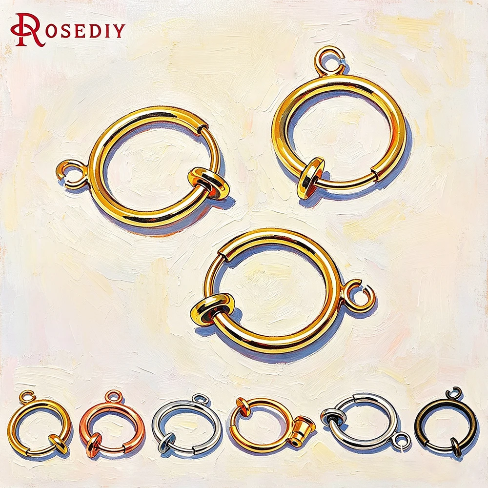 Round Circle Earrings Clip Earring Loop for No Earrings Hole Women Diy Women's Earrings Jewelry Making Accessories
Round Circle Earrings Clip Earring Loop for No Earrings Hole Women Diy Women's Earrings Jewelry Making Accessories