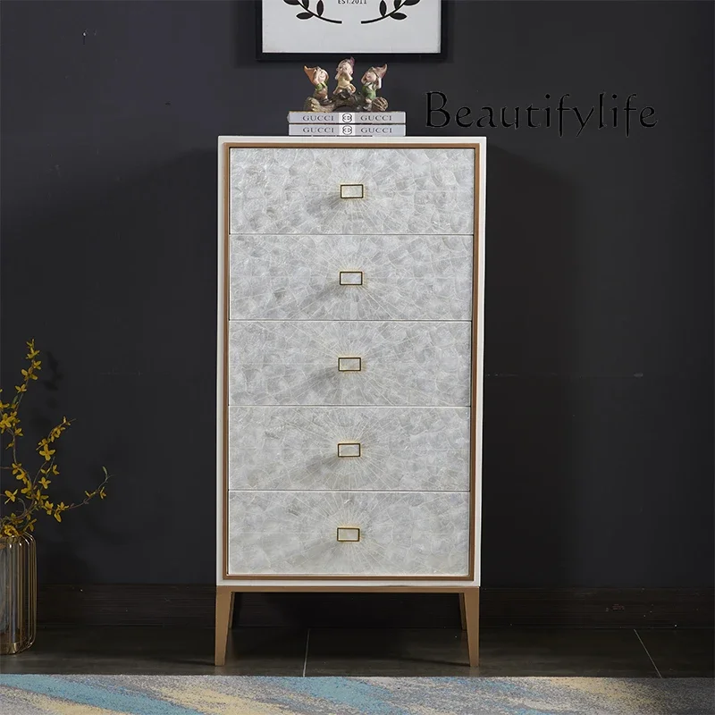 N Affordable Luxury Style Solid Wood Shell Chest of Drawers Simple Storage Drawer Chest Bedroom Two-Bucket Kitchen Cabinet
N Affordable Luxury Style Solid Wood Shell Chest of Drawers Simple Storage Drawer Chest Bedroom Two-Bucket Kitchen Cabinet