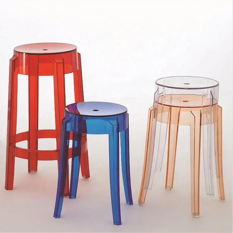 Modern Plastic Transparent Chair Family bar Stool Hotel Home Bar High Stool Multi-color Durable Bar Stool
Modern Plastic Transparent Chair Family bar Stool Hotel Home Bar High Stool Multi-color Durable Bar Stool