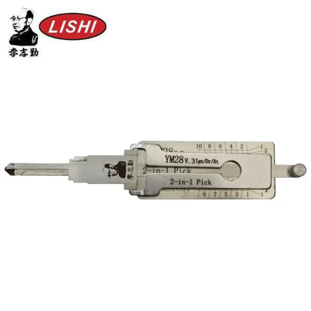 ORIGINAL LISHI - YM28 For Daewoo Opel And Vauxhall / 10-Cut / 2-in-1 Pick & Decoder
ORIGINAL LISHI - YM28 For Daewoo Opel And Vauxhall / 10-Cut / 2-in-1 Pick & Decoder
