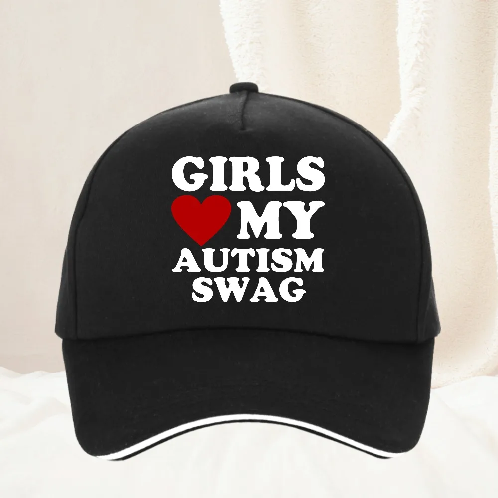 Girls Love My Autism Swag Baseball Cap Outdoor Women Printed Czapka Bonnet Spring Casual mens cap
Girls Love My Autism Swag Baseball Cap Outdoor Women Printed Czapka Bonnet Spring Casual mens cap