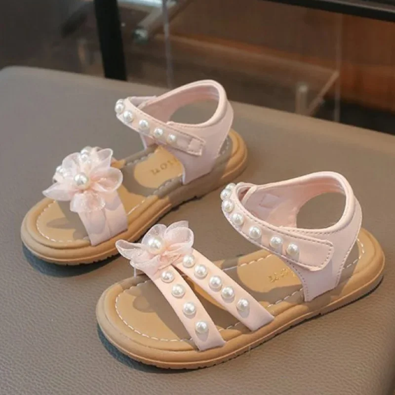 2026 Luxury Pearl Sandals For Girls PU Leather Waterproof Teenager Girl's Sandal Anti-slippery Trend Fashion Beach Shoes Kids
2026 Luxury Pearl Sandals For Girls PU Leather Waterproof Teenager Girl's Sandal Anti-slippery Trend Fashion Beach Shoes Kids