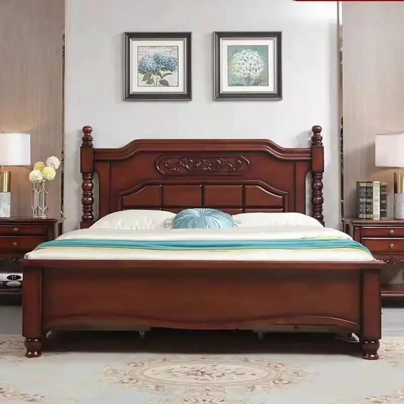 Europen Waterproof Double Bed Bedroom Designer Wooden Luxury Double Bed Headboards Platform Cama Matrimonio Furniture Home
Europen Waterproof Double Bed Bedroom Designer Wooden Luxury Double Bed Headboards Platform Cama Matrimonio Furniture Home