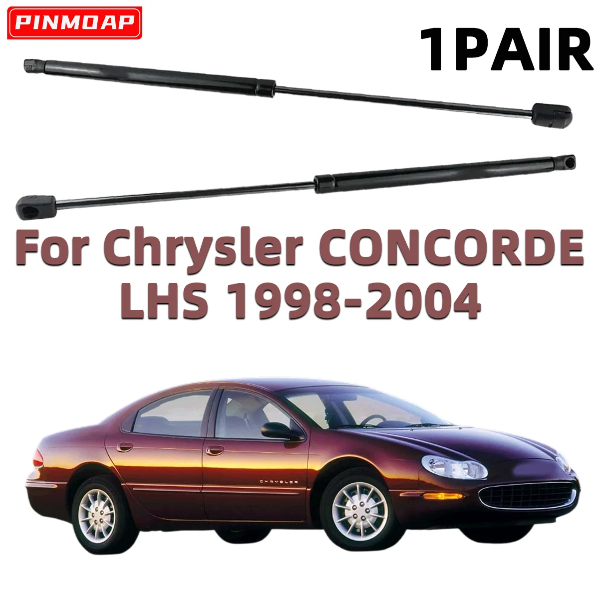 Front Hood Gas Struts Spring Bar Support Rod For Chrysler CONCORDE LHS 1998-2004 OE 4575629AC 901468 Hood Lift Support Rod
Front Hood Gas Struts Spring Bar Support Rod For Chrysler CONCORDE LHS 1998-2004 OE 4575629AC 901468 Hood Lift Support Rod