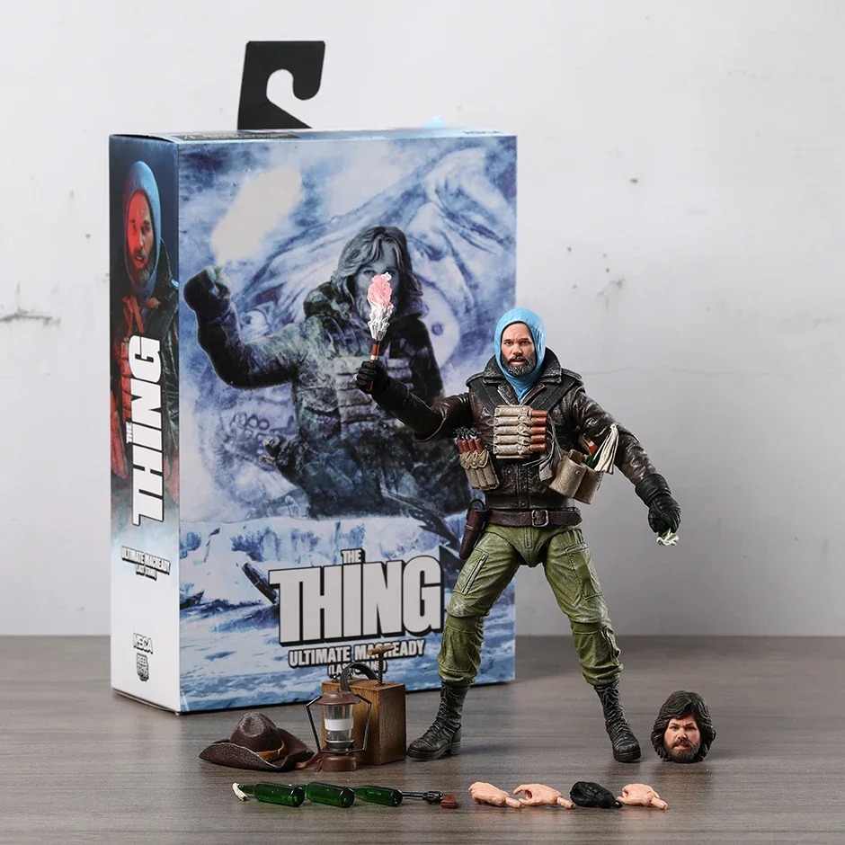 NECA 7 дюймов масштаб The Thing Ultimate Macready (последняя версия подставки) Коллекционная модель куклы экшн-фигурка игрушка
NECA 7 дюймов масштаб The Thing Ultimate Macready (последняя версия подставки) Коллекционная модель куклы экшн-фигурка игрушка