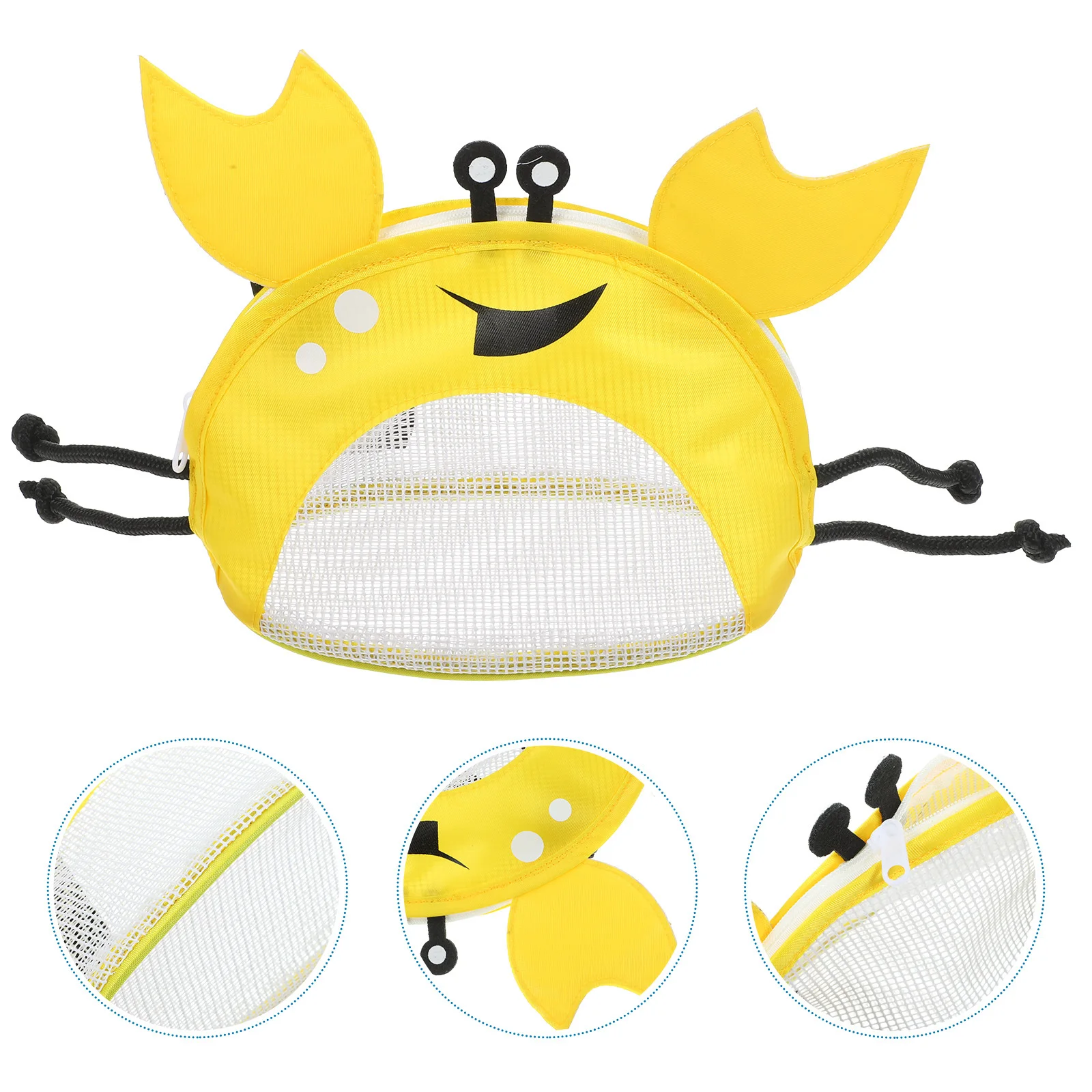 Crab Shape Kids Seashell Collecting Bag Pouch Mesh Beach Shell Organizer Portable Toiletry Handbag for Travel Gym
Crab Shape Kids Seashell Collecting Bag Pouch Mesh Beach Shell Organizer Portable Toiletry Handbag for Travel Gym